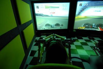 Complete mobile nascar/F1 simulator business for sale