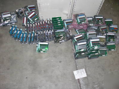 Huge lot of allen bradley racks and modules