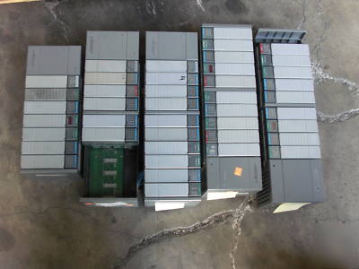 Huge lot of allen bradley racks and modules