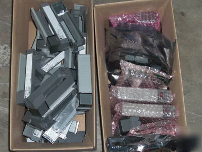 Huge lot of allen bradley racks and modules