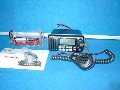 Icom M411 fixed marine dsc vhf boat radio 