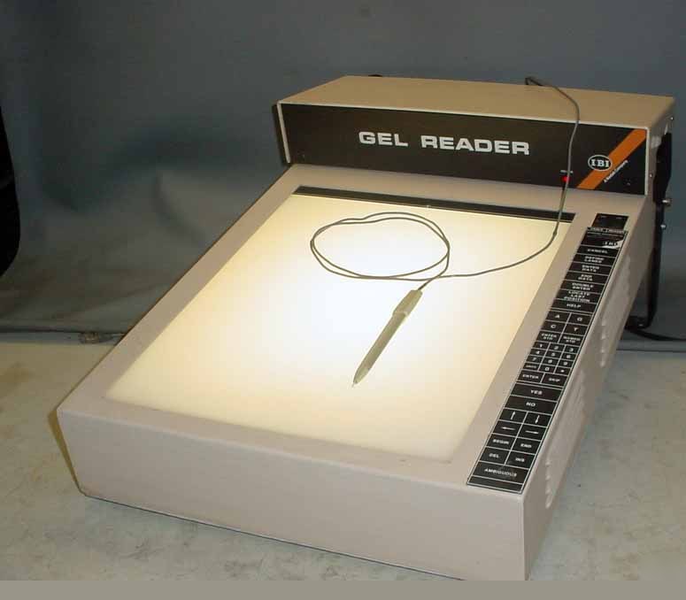 Kodak ibi gp-7 gel reader with pen