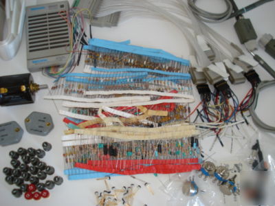 Lot of mixed tektronix parts over 1,000 components plus