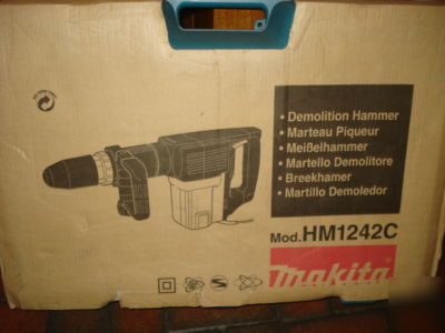 Makita HM1242C 20 lb 3/4 hex variable speed demo ham.