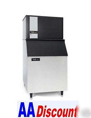 New ice-o-matic 506 lb ice machine with 556LB bin combo