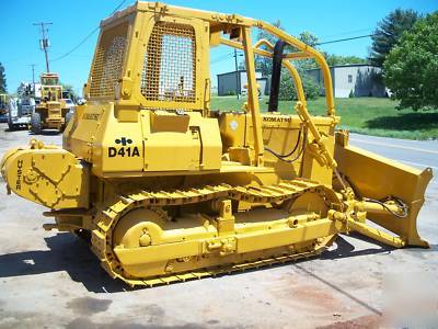 1986 komatsu D41A-3 crawler dozer loader 3360 hrs 