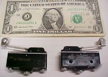2 honeywell microswitch micro switch, sealed stainless