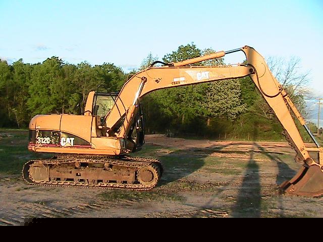 2005 caterpillar 312CL crawler excavator