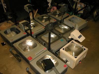 3M overhead projector lot of 10