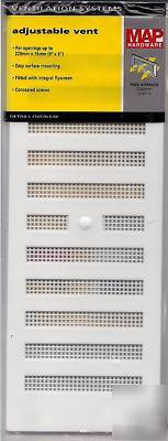 Adjustable vent cover 229MM x 76MM 9