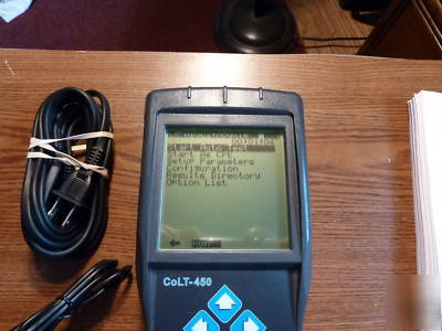 Exfo colt-450 triple play test set w/ ADSL2+ modem mod