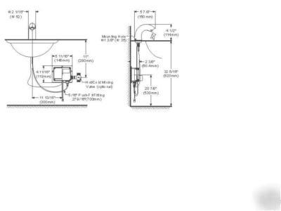 Faucet - AF32 acdc automatic hands free faucet