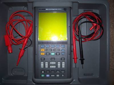 Fluke 105 100MHZ scopemeter series ii with dual channel