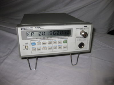 Hp hewlett-packard 437B power meter 100 khz to 110 ghz