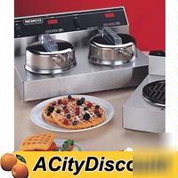 Nemco waffle baker dual 7