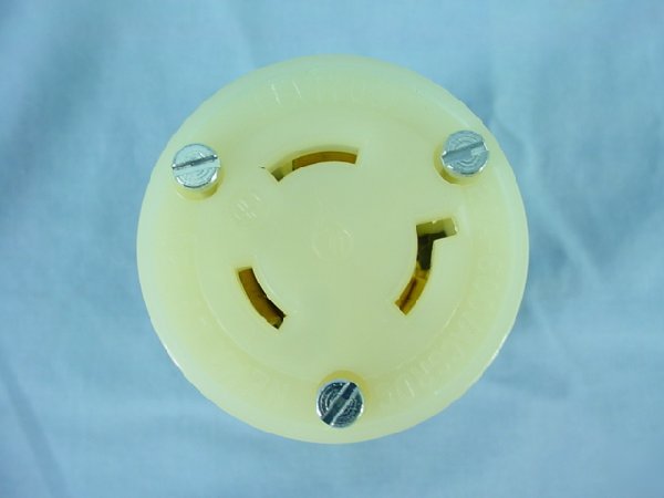 New leviton L9-20 locking connector plug 20A 600V
