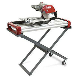New mk diamond tx-3 tile saw w/stand 