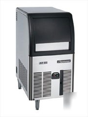 New scotsman undercounter small bar ice machine & bin
