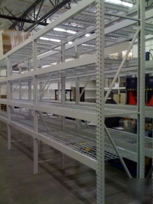 Pallet rack beams steel king teardrop 8 ft. light duty 