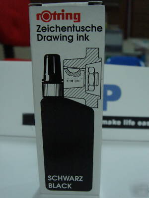 Rotring isograph ink bottle 23ML black