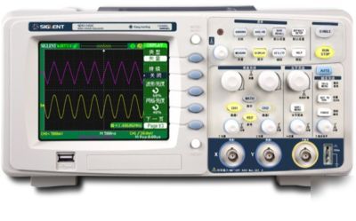 Siglent SDS1022C 25MHZ digital oscilloscope dso + gift