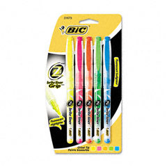Z4 brite liner highlighter, pen style, assorted colors,
