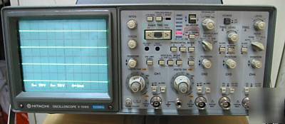 100MHZ four channel oscilloscope with cursor 