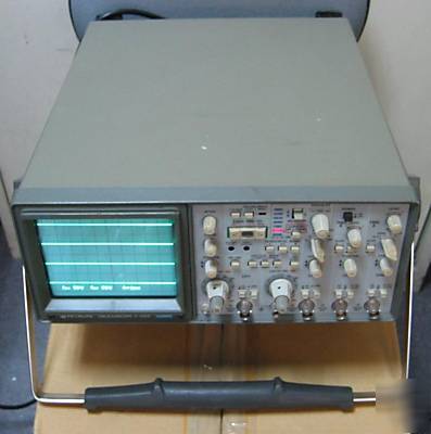 100MHZ four channel oscilloscope with cursor 