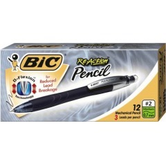 Bic reaction mechanical pencil, 0.7MM, dozen box (MCP11