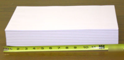 Blank notepads 8.5 x 14
