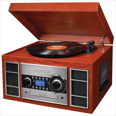 Crosley memory master ii cd recorder in paprika