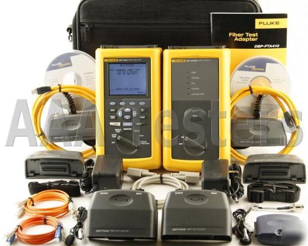 Fluke dsp-4000 CAT6 DSP4000 FTA410 mm fiber dsp-FTA410
