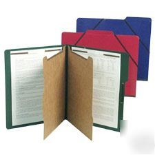 GUS61107 gussco red 6IN1 legal size partition folio