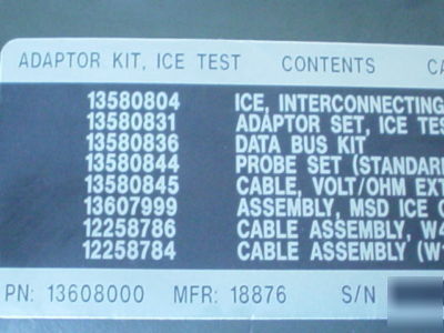 Ice test set an/psm-95A military vehicles hmmwv psm-95