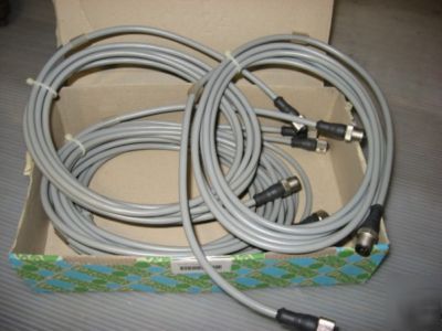 Lot of 4- phoenix contact sensor/actuator cable 1681619