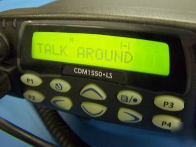 Motorola CDM1550 ls uhf 403-470 cdm 1550 2 way radio