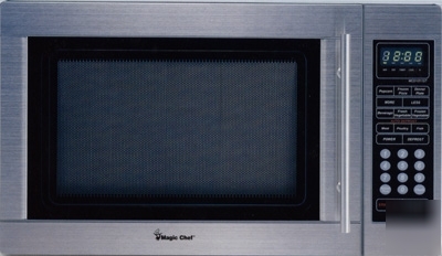 New full stainless steel microwave oven $699 