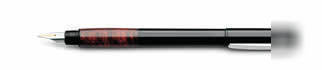New lamy accent fountain pen by laquer/briar wood fine