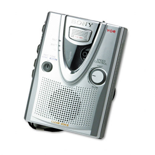 Sony TCM400DV handheld cassette recorder/ACE30A adapter