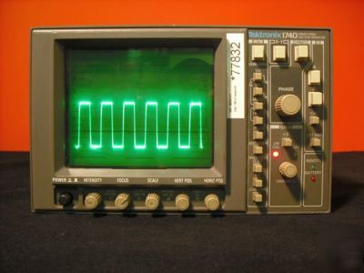 Tektronix 1740 waveform monitor w/opt 06 (reduced )