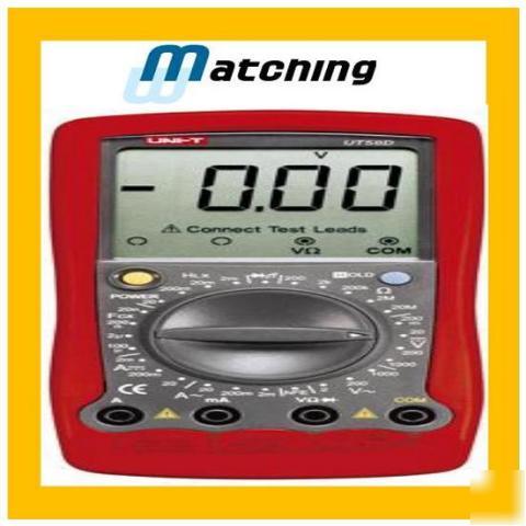 Uni-t digital volt dc ac inductance multimeters UT58D