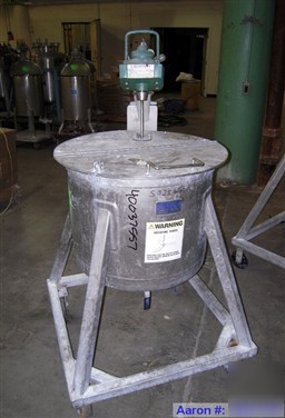 Used- douglas brothers tank, 40 gallon, stainless steel