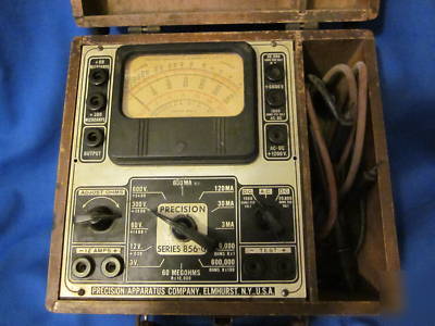 Vintage volt amp. meter - precision apparatus