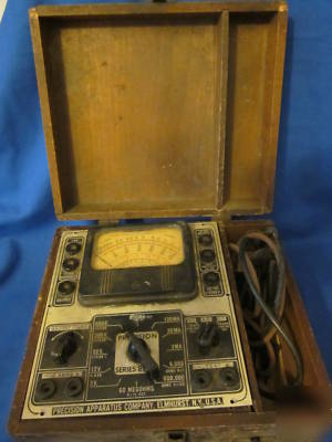 Vintage volt amp. meter - precision apparatus