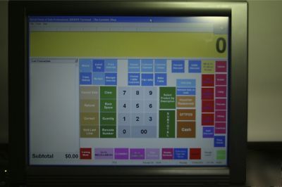 Complete casio qt-8000 point of sale system 