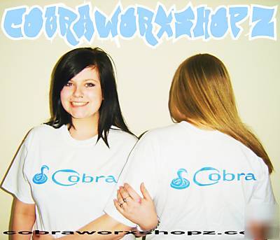 New cobra transceiver t-shirts 148 dynascan blue xl 
