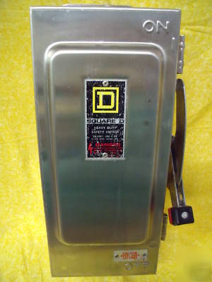 #497 square d HU361DS 30 amp 600 volt 