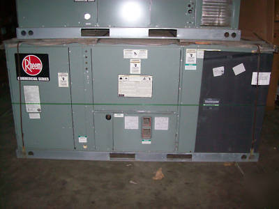 7.5 ton gas package unit rheem