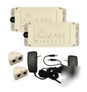 Avalan AW5800X 5.8GHZ wireless ip ethernet bridge kit