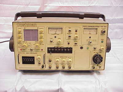 Cushman 4000B radio communications test set lab tested 